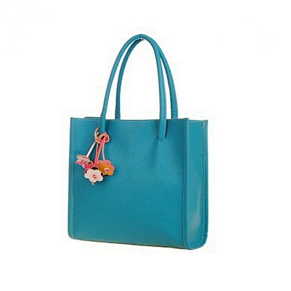 Fashion girl handbag shoulder bag candy colored flower handbag