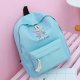girl cute cartoon bunny style backpack schoolbag