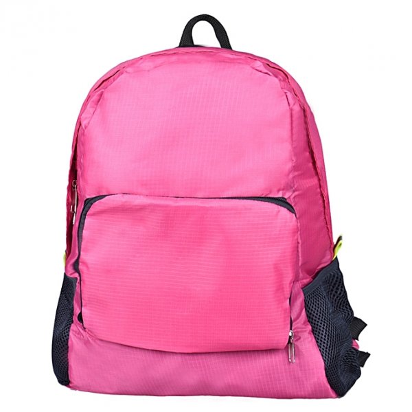 Folding outdoor backpack shoulder bag woman