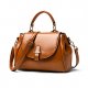 Women's PU (polyurethane) / PU handbags solid color black / brown / wine red / autumn; winter