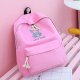 cute cartoon bunny girl preppy style backpack schoolbag