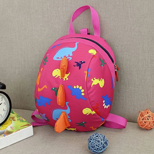 Boys and girls backpack schoolbag animal model dinosaur